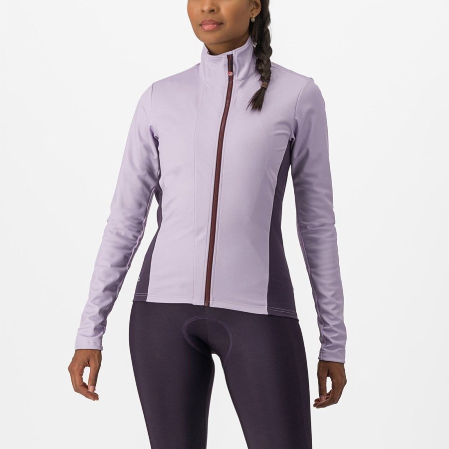 Chaquetas Castelli TRANSITION 2 W Mujer Moradas | NMBVHJT-81