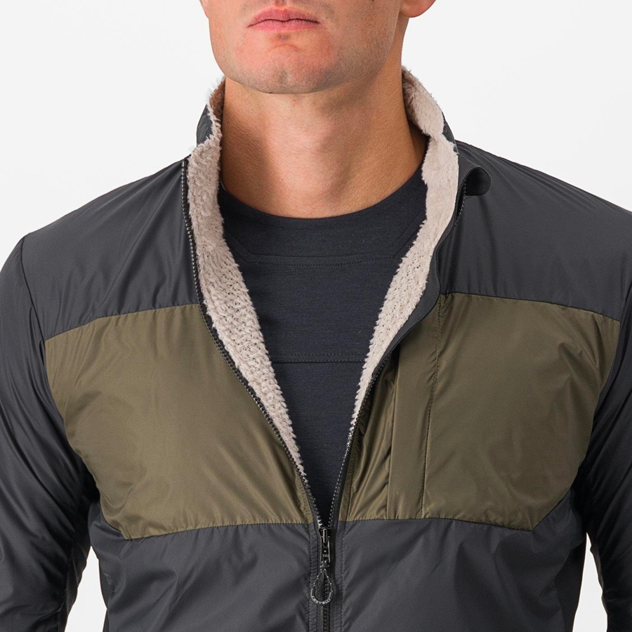 Chaquetas Castelli UNLIMITED PUFFY Hombre Negras | ZAWEDVC-16