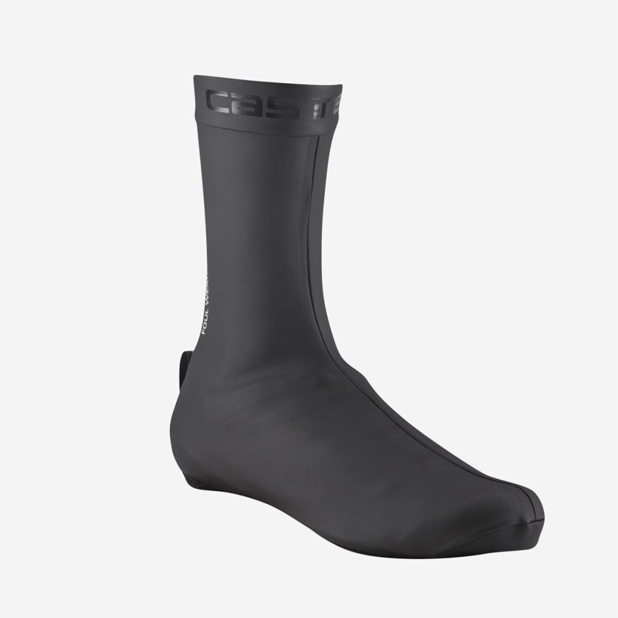 Cubrezapatos Castelli PIOGGIA 4 Hombre Negras | JXQBAOP-84