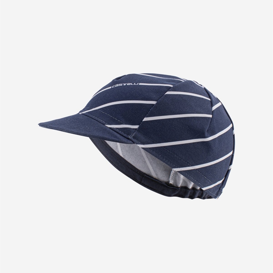 Gorra Castelli SPEED STRADA Hombre Azules | ZRNYOPB-43