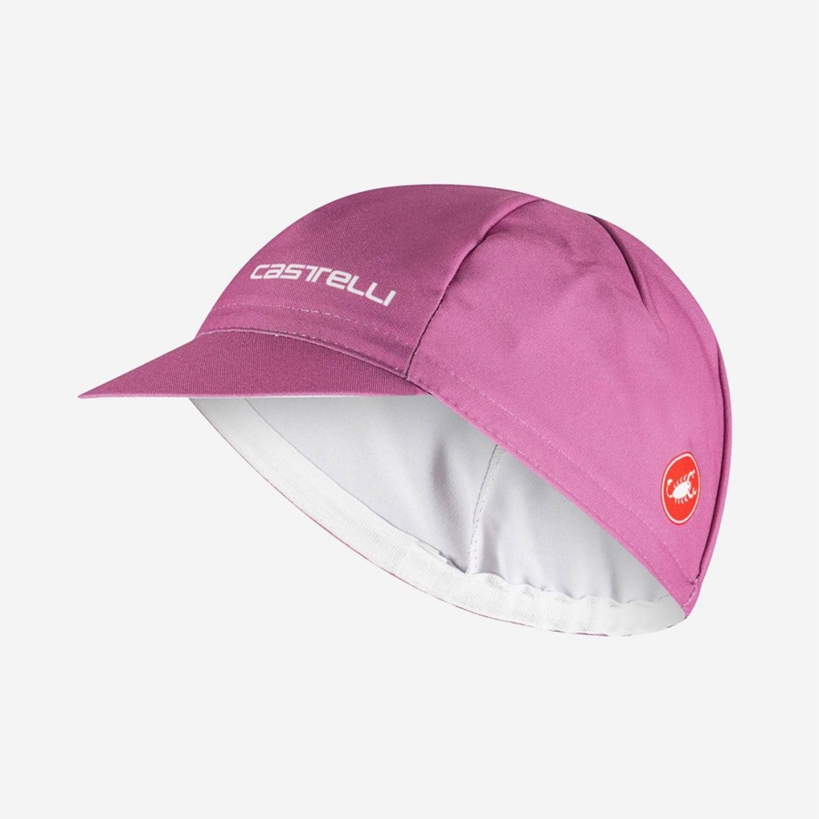 Gorra Castelli VELOCISSIMA Mujer Moradas Oscuro | SNZPLAO-42