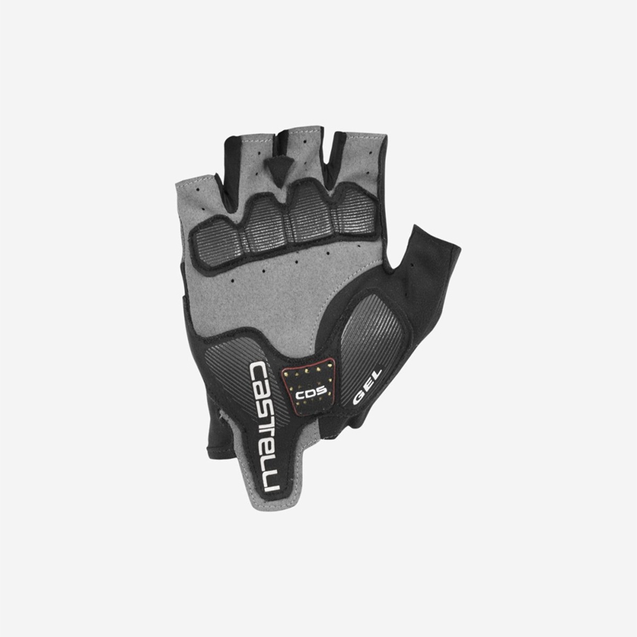 Guantes Castelli ARENBERG GEL 2 Hombre Negras Blancas | JSLPERT-37