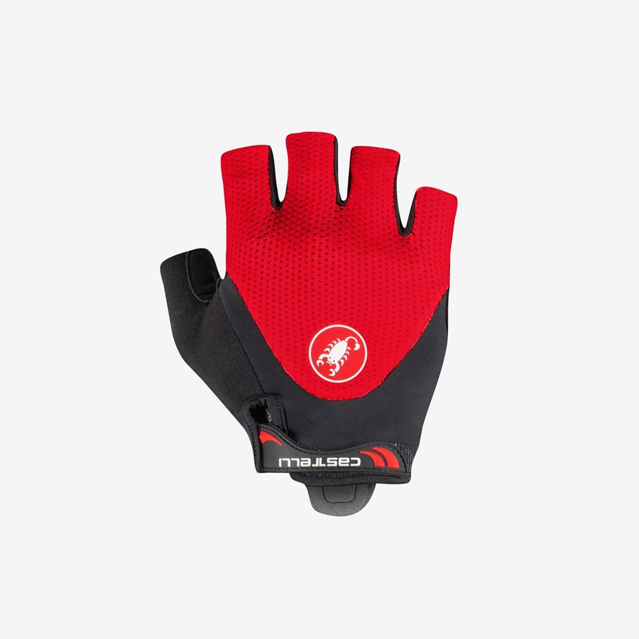 Guantes Castelli ARENBERG GEL 2 Hombre Rojas | KPFBDJM-79