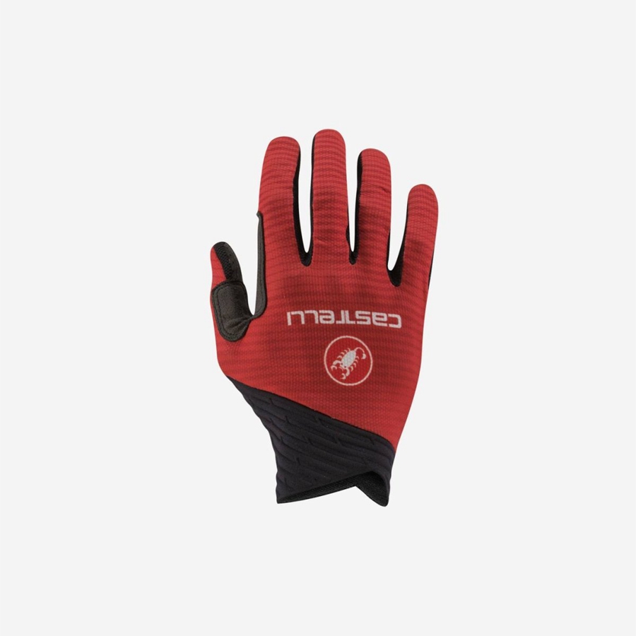 Guantes Castelli CW 6.1 UNLIMITED Hombre Rojas | CJGYUOS-61