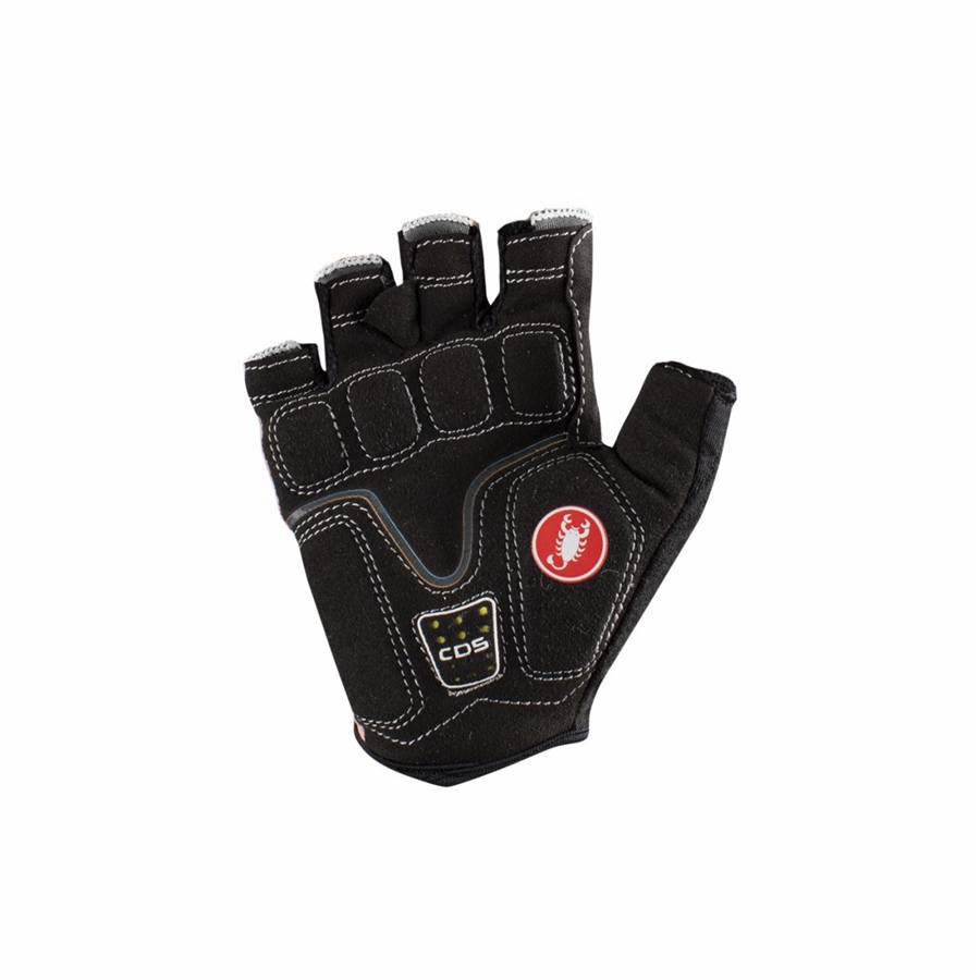 Guantes Castelli DOLCISSIMA 2 W Mujer Blancas Gris Oscuro Plateadas Gris | DYRAZBP-46