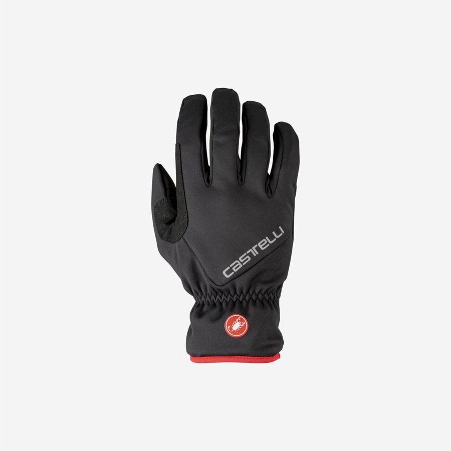 Guantes Castelli ENTRATA THERMAL Hombre Negras | ZBCGMXA-28