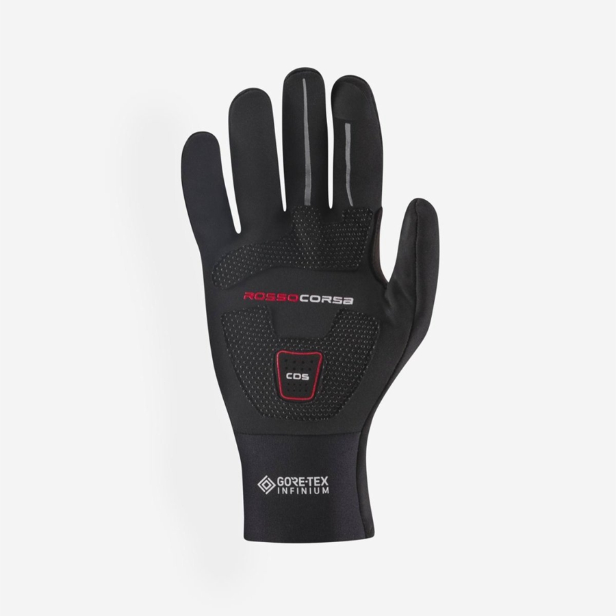 Guantes Castelli PERFETTO RoS Hombre Negras | KMUQXNI-40