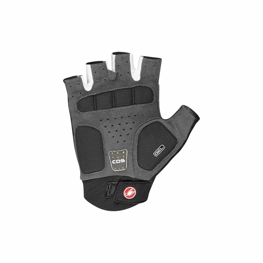 Guantes Castelli ROUBAIX GEL 2 Mujer Negras | MRTSAQN-42