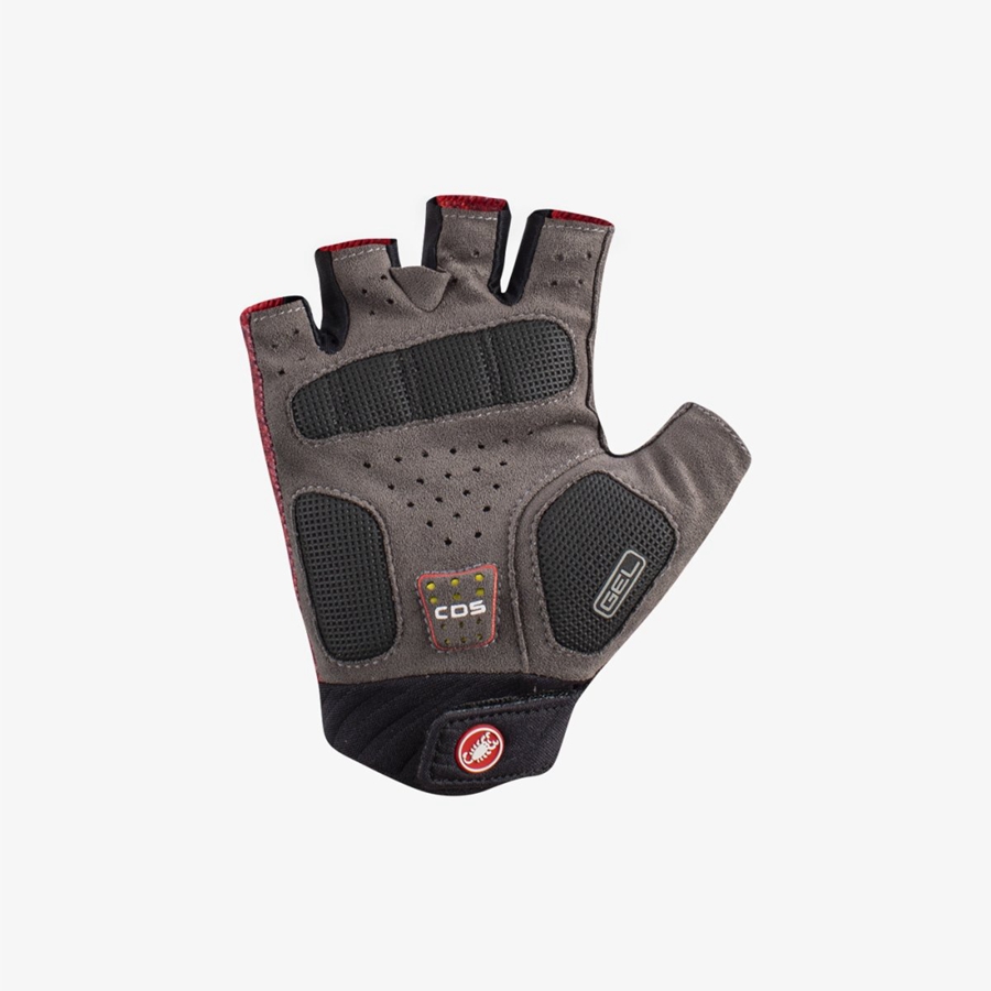 Guantes Castelli ROUBAIX GEL 2 Mujer Rojas | SWLFNQG-84