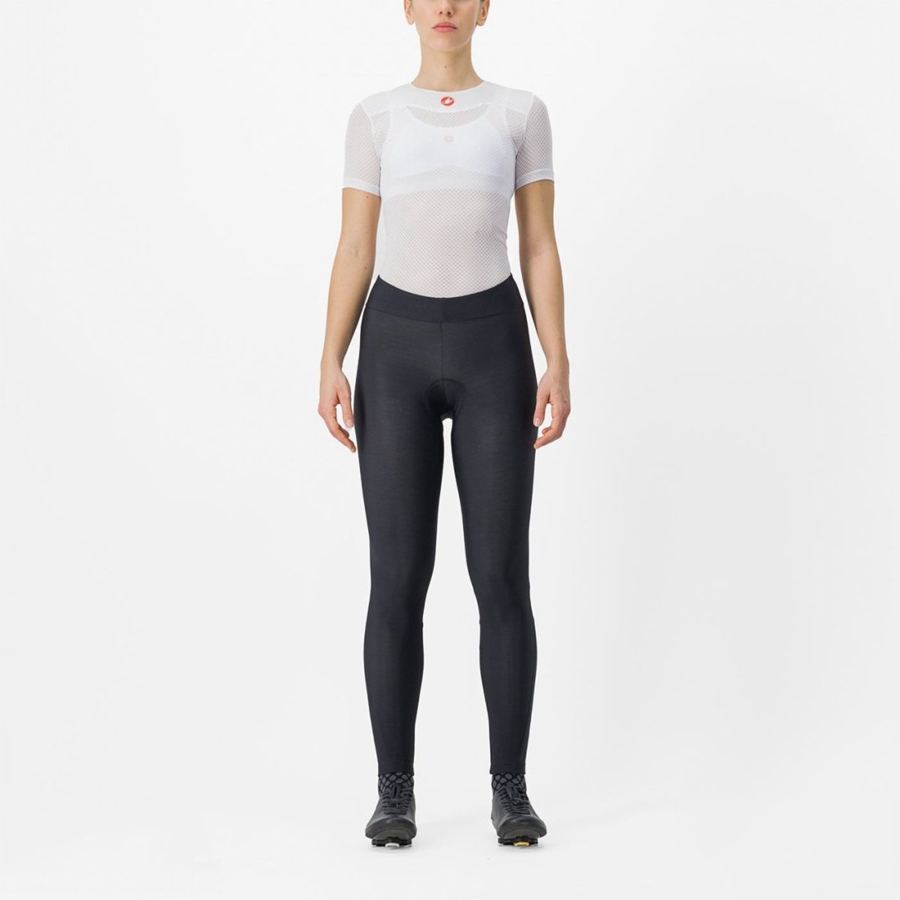 Leggins Castelli ENTRATA W Mujer Negras | XUNZCWH-73