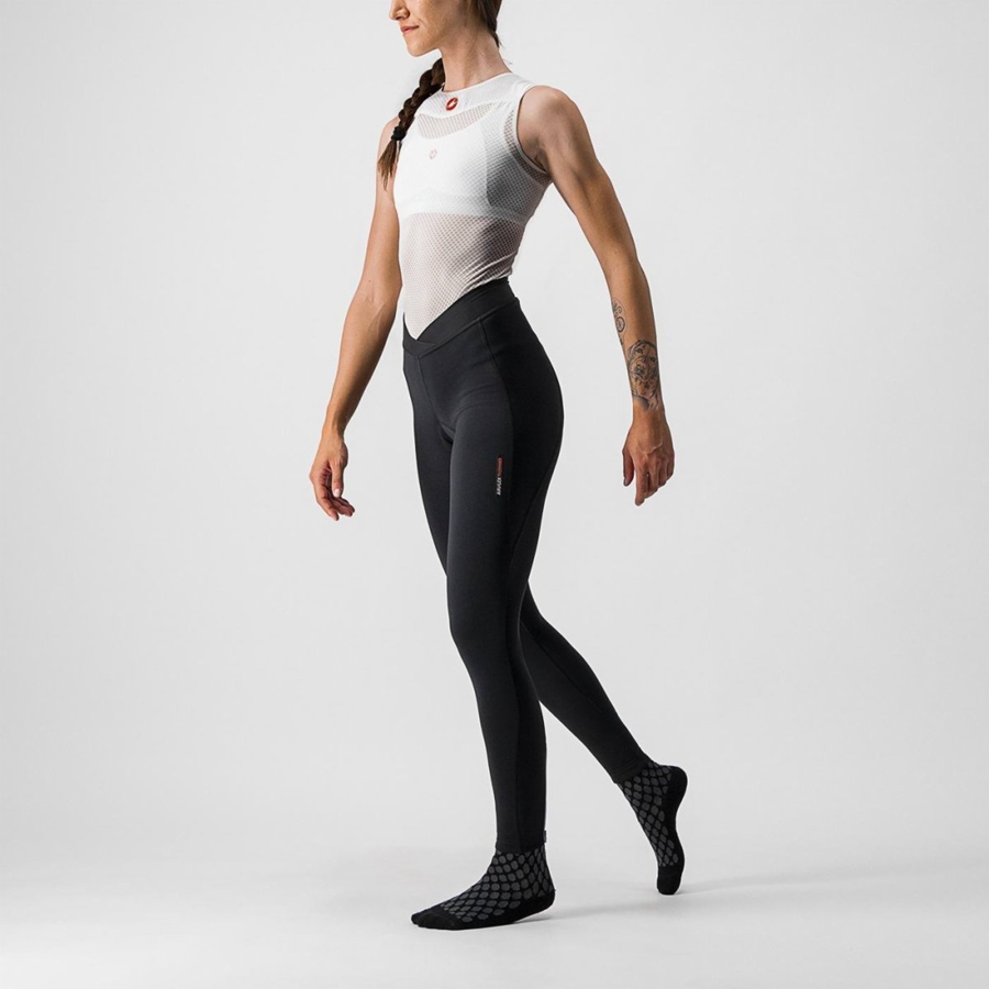 Leggins Castelli MENO WIND W Mujer Negras | KMTLZGX-53