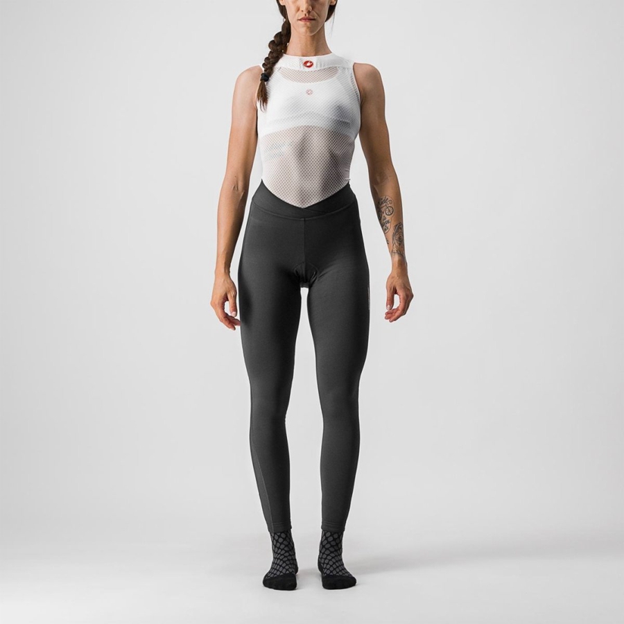 Leggins Castelli MENO WIND W Mujer Negras | KMTLZGX-53