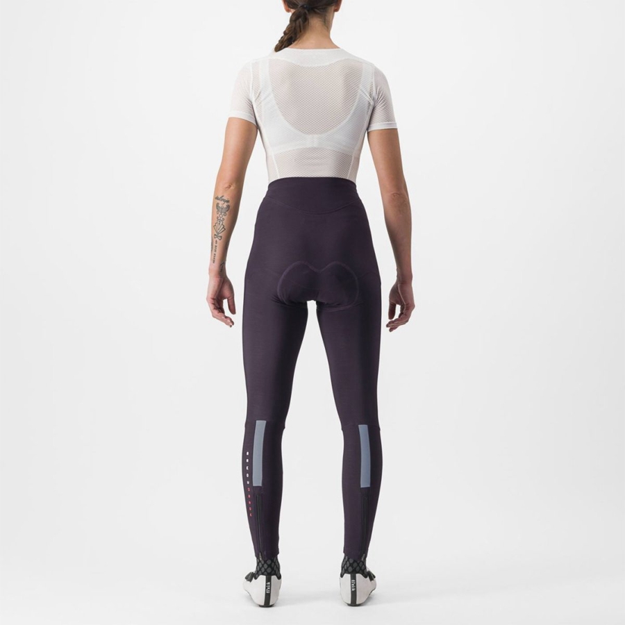 Leggins Castelli SORPASSO RoS W Mujer Plateadas | HIYQGEP-06