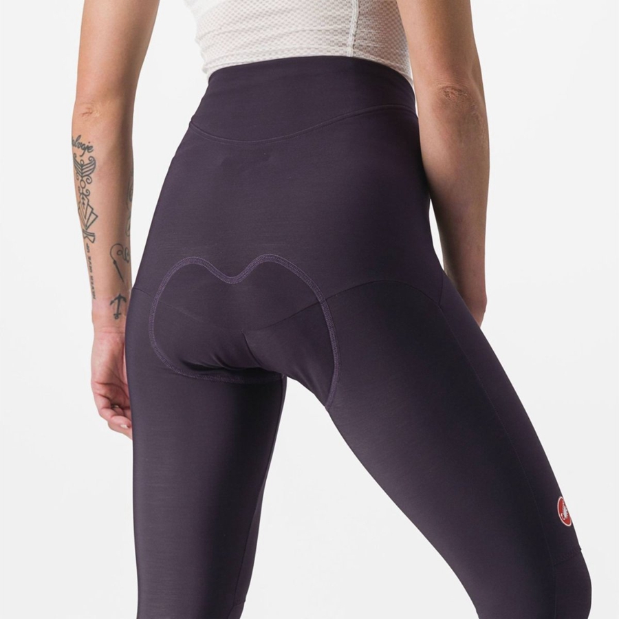 Leggins Castelli SORPASSO RoS W Mujer Plateadas | HIYQGEP-06