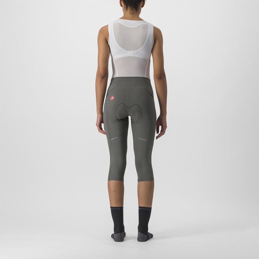 Leggins Castelli VELOCISSIMA 3 KNICKER Mujer Gris Gris Oscuro | APMXRSK-65