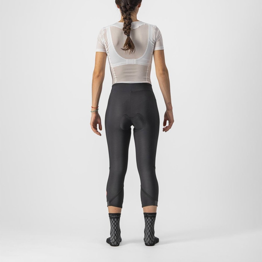 Leggins Castelli VELOCISSIMA THERMAL KNICKER Mujer Negras Negras | RQPAKZF-04