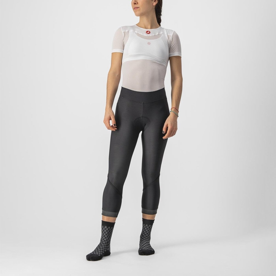 Leggins Castelli VELOCISSIMA THERMAL KNICKER Mujer Negras Negras | RQPAKZF-04