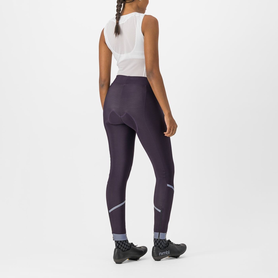 Leggins Castelli VELOCISSIMA THERMAL Mujer Plateadas | GVPJMRD-60