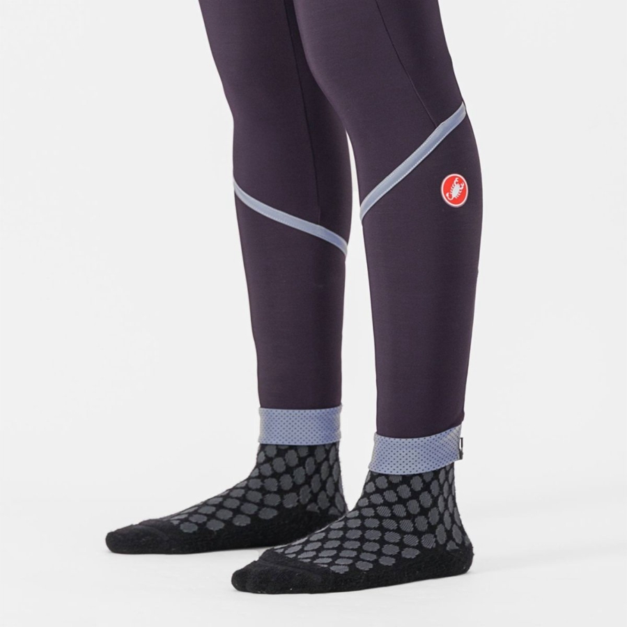 Leggins Castelli VELOCISSIMA THERMAL Mujer Plateadas | GVPJMRD-60