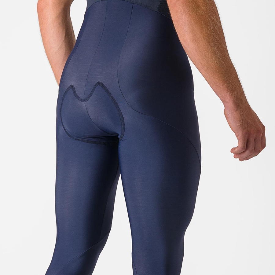 Medias Con Tirantes Castelli ENTRATA Hombre Azules | UBMJZFW-20