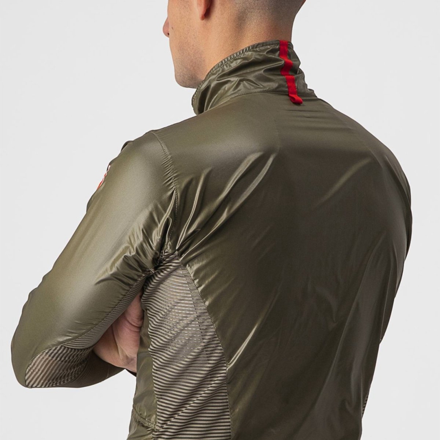 Proteccion Castelli ARIA SHELL Hombre Marrones | LKNDSOC-62