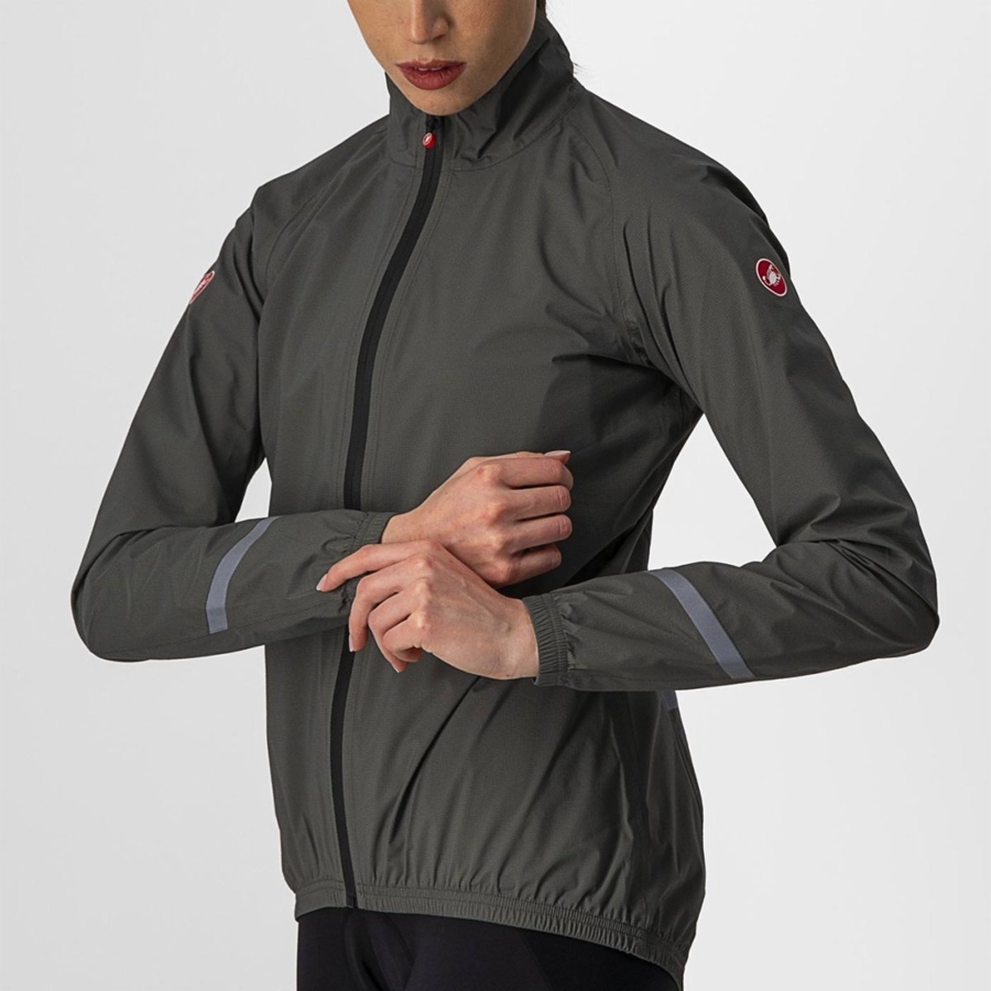 Proteccion Castelli EMERGENCY 2 W RAIN Mujer Verde | MTJYCLA-16