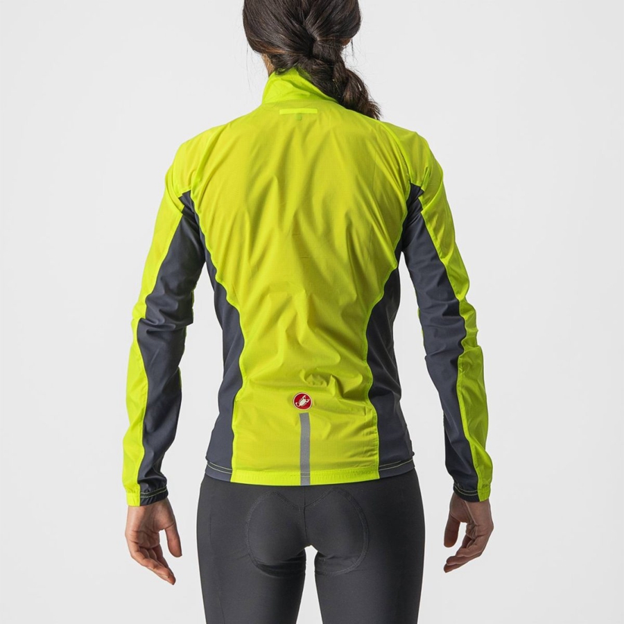 Proteccion Castelli SQUADRA STRETCH W Mujer Verde Claro Gris Oscuro | DEPRTVQ-08