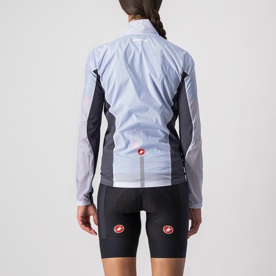 Proteccion Castelli SQUADRA STRETCH W Mujer Plateadas Gris Gris Oscuro | GVFBTZX-93