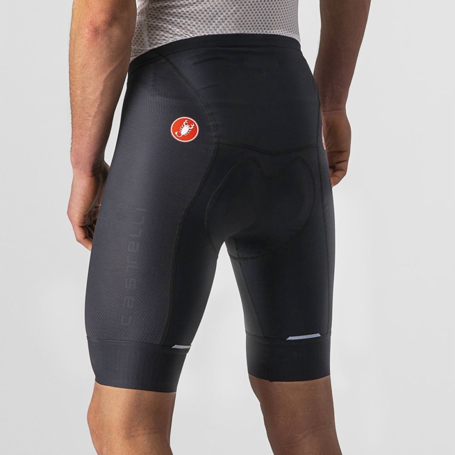 Short Castelli COMPETIZIONE Hombre Negras | HBGQETW-35