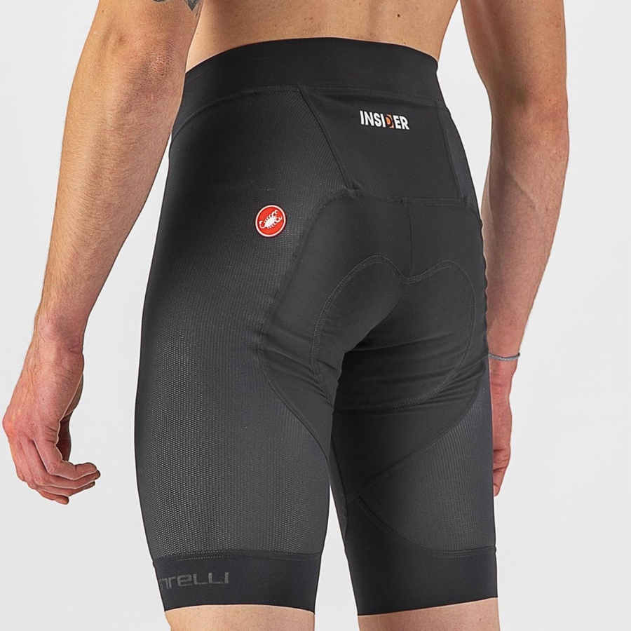 Short Castelli INSIDER Hombre Negras | TMNBJCH-61