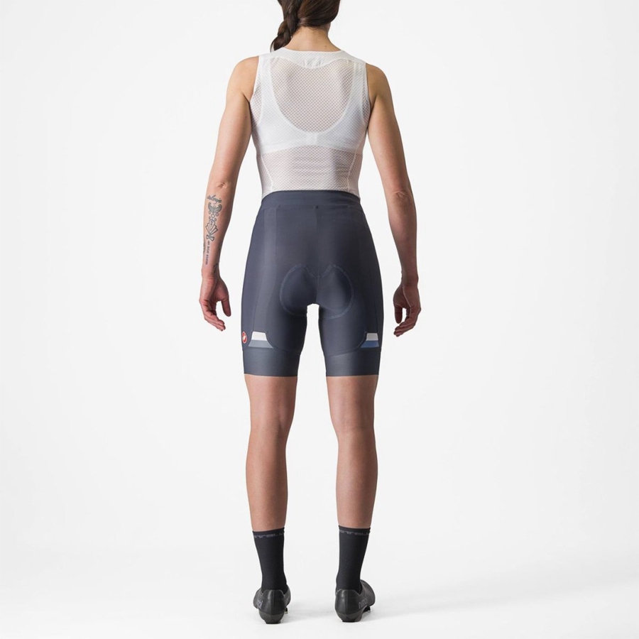 Short Castelli PRIMA Mujer Azules | PRNGXDV-68