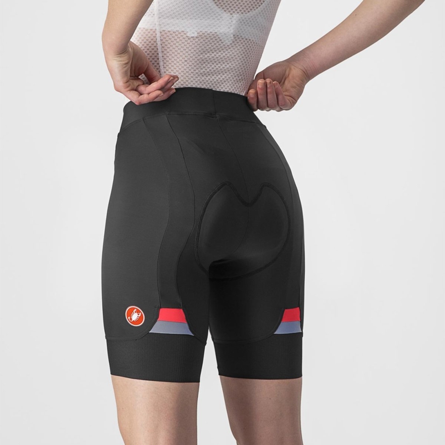 Short Castelli PRIMA Mujer Negras | BOTAZEK-38