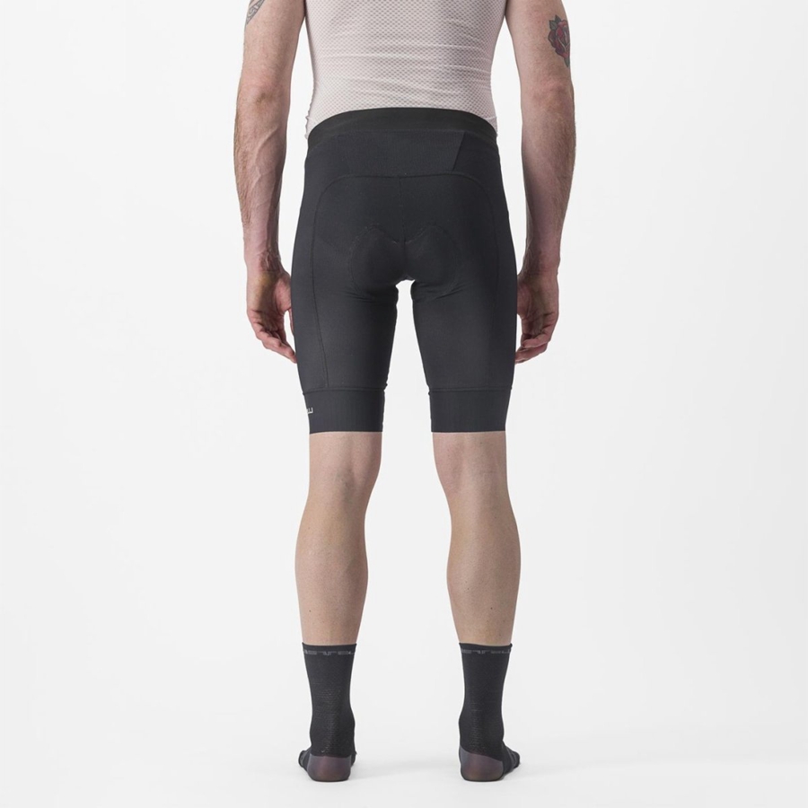 Short Castelli TRAIL LINER Hombre Negras | AZBNQYH-19