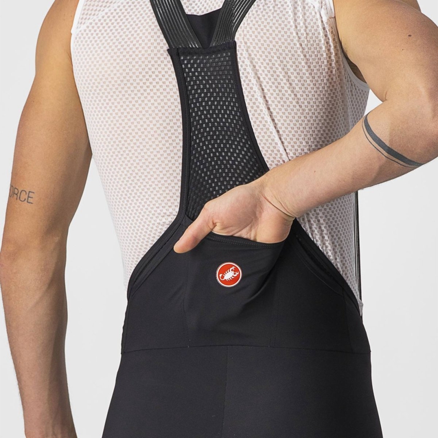 Short Castelli UNLIMITED ULTIMATE LINER Hombre Negras | CEIBYXG-21