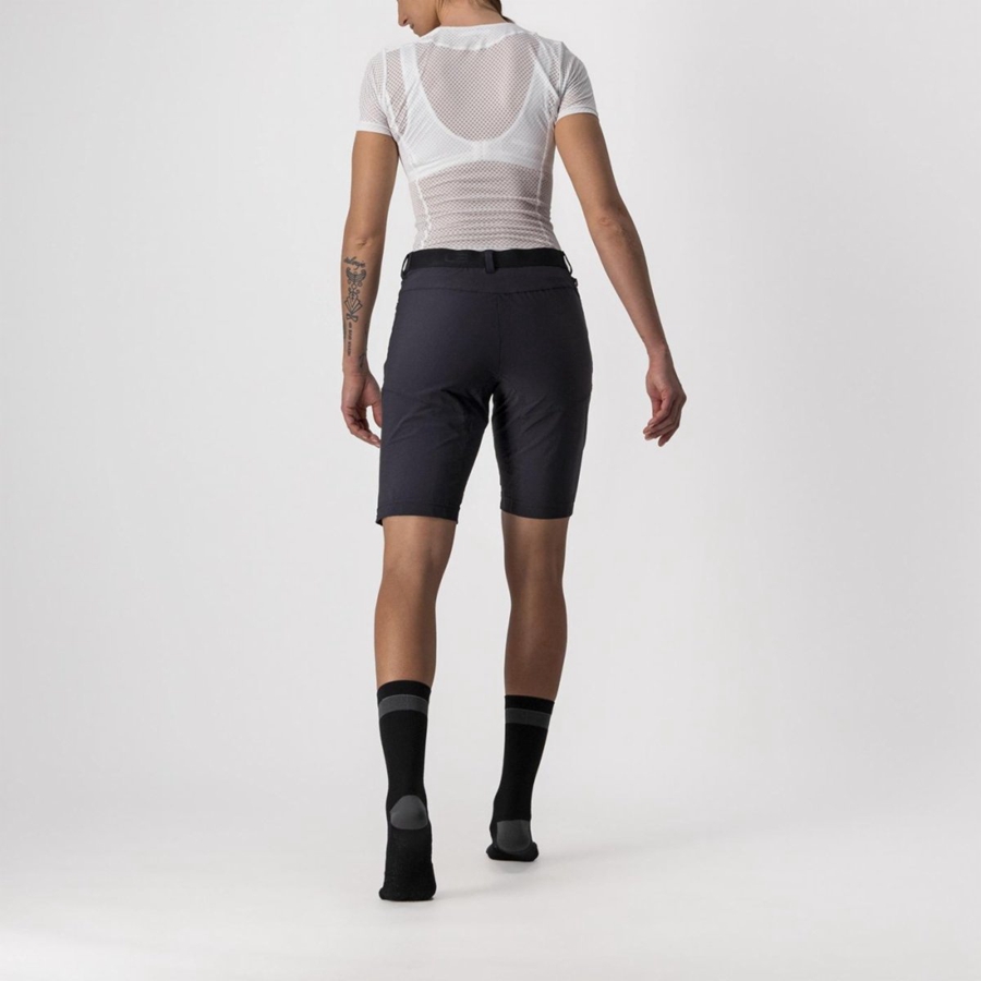 Short Castelli UNLIMITED WGY Mujer Negras | QPMBNYZ-59