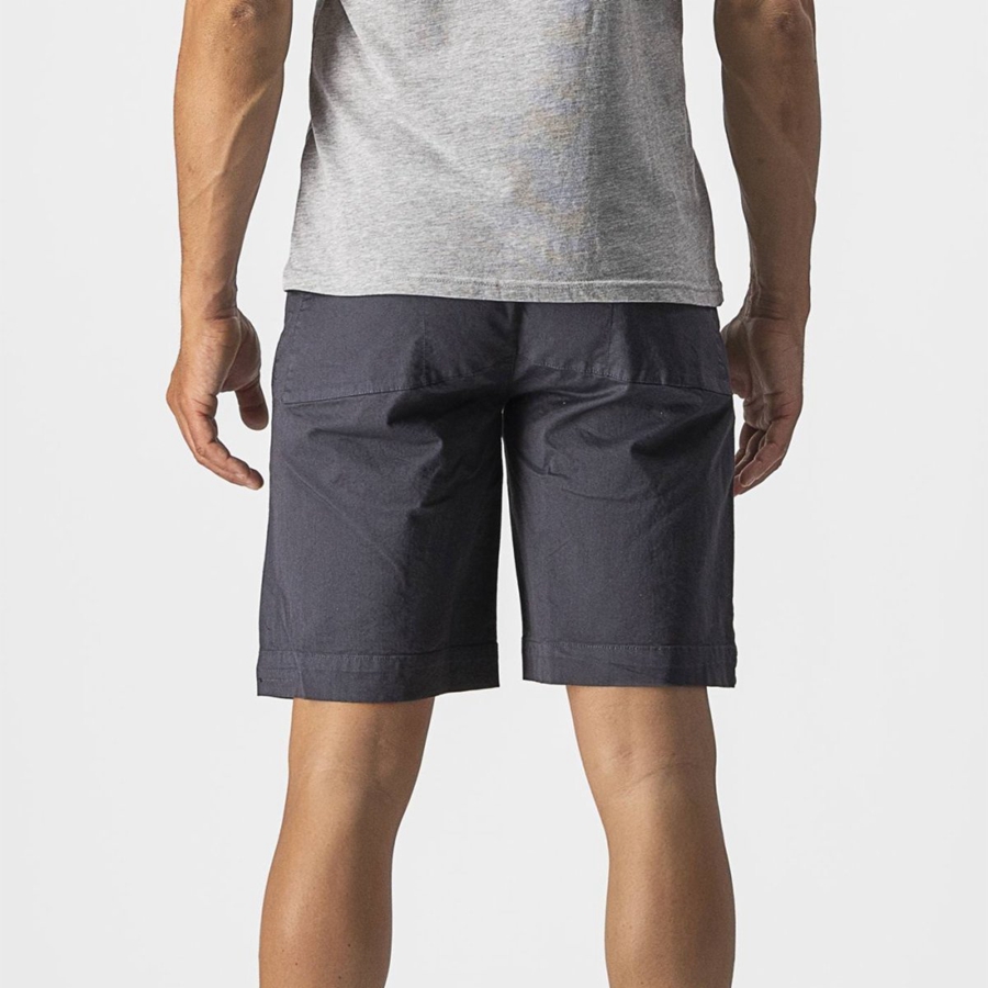 Short Castelli VG 5 POCKET Hombre Azules Oscuro | ICRVGXP-32