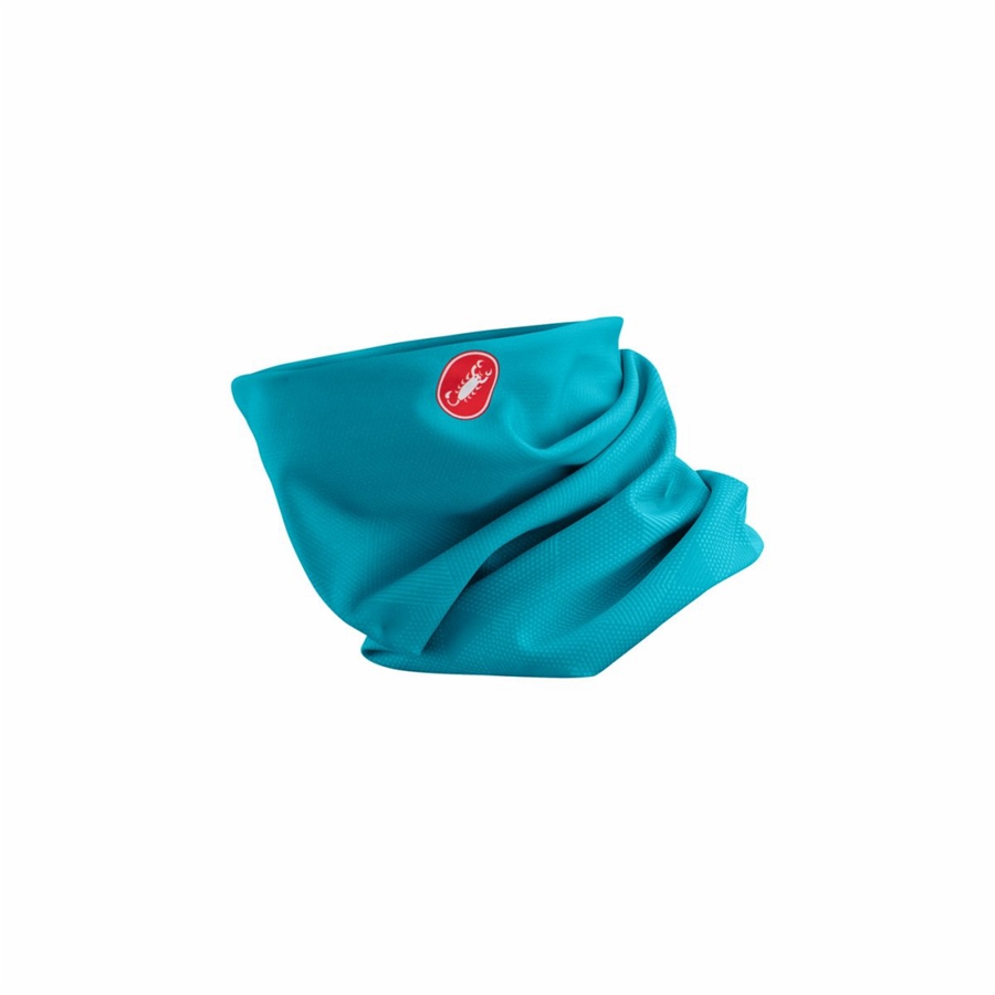 Sombreros Castelli PRO THERMAL W HEADTHINGY Mujer Turquesa Azules | FEKDSCG-54