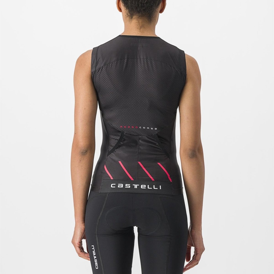 Trajes Castelli FREE 2 W TRI SINGLET Mujer Negras | ZDQHLNY-62